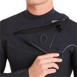 2023 Billabong Mens Furnace Natural 4/3mm Chest Zip Wetsuit ABYW100227 - Black